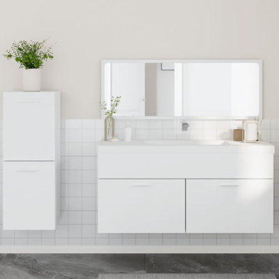 Buela Bathroom Storage Furniture Set