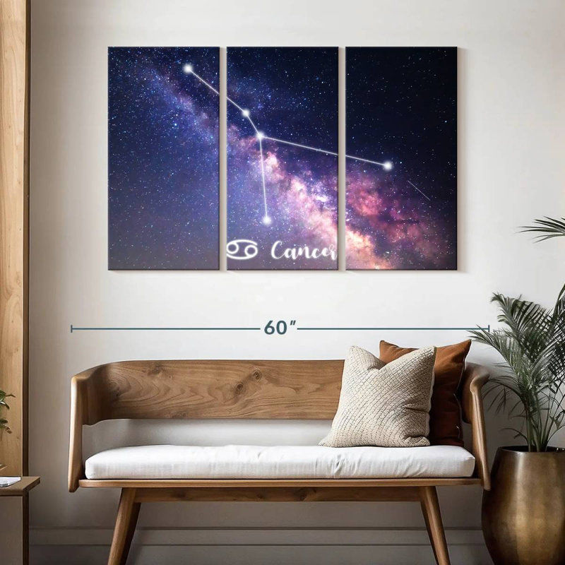 Adella Cancer Galaxy, H 32 po x l 50 po