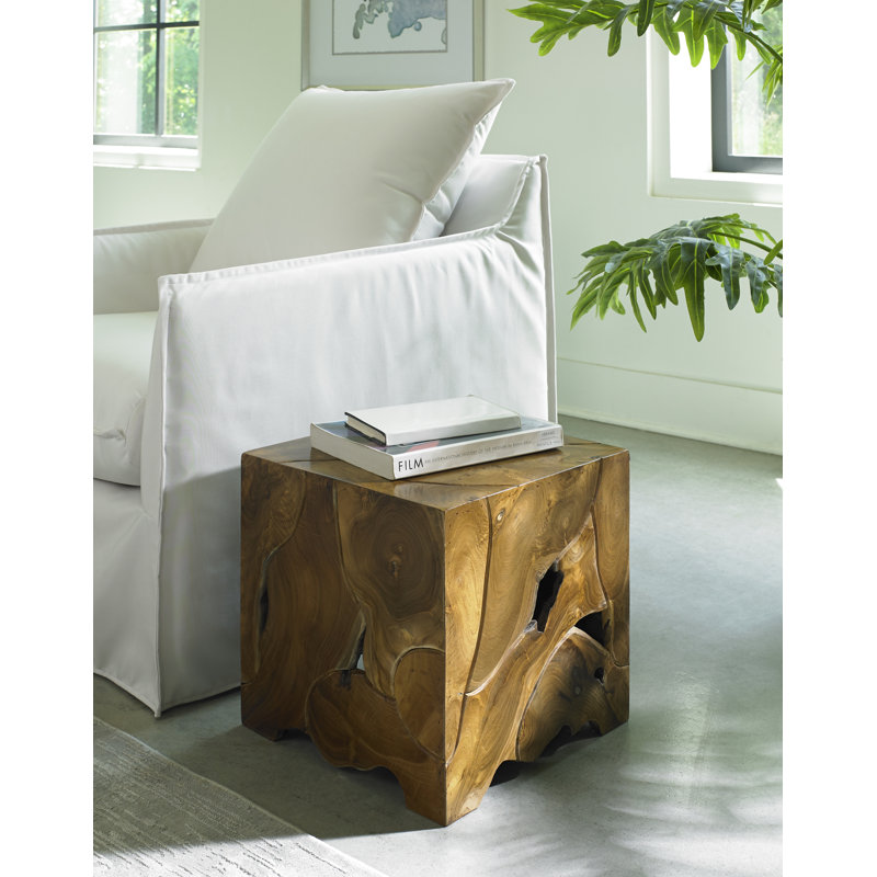 Table de bout en bois massif Liverman
