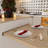 80-Inch Expandable Kitchen Island Dining Table Solid Wood Grain Countertop Power Outlet Mobile Storage Cart Cabinet -365527526