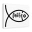 Faith Fish - Wrapped Canvas Print-783873256