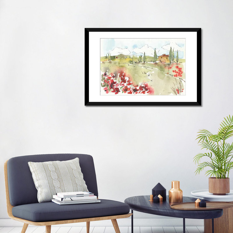 «Tuscan Elegance II» par Anne Tavoletti, reproduction d'art sur toile tendue, H 24 po x l 32 po x P 1 po, Blanc