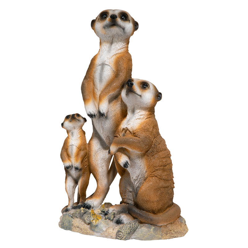Le statue familial Meerkat