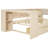 Wood Twin Size Platform Bed With Storage Shelves, Drawers, Charging Station And Upholstered Headboard, Cream-636610381-636610378
