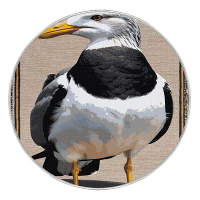  Tapis lavable Great Gull Birds