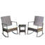 Oval 3 - Piece 2 - Person Outdoor Standing Height Table Set