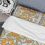 Fleurs jaunes - Ensemble de housse de couette floral - Polyester en microfibre-785417986