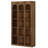 Nordic wood Bookcase, Multi-Tiered Natural Timber Storage Shelving, Floor-Standing Living Room & Study Storage Unit