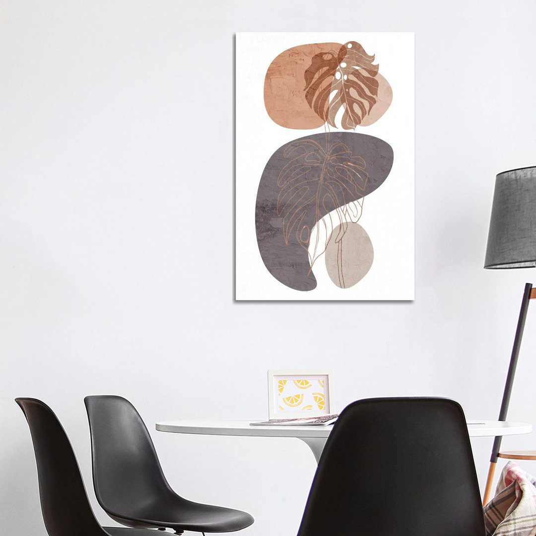 Sand Leaves II by Kimberly Allen - Wrapped Canvas Art Prints