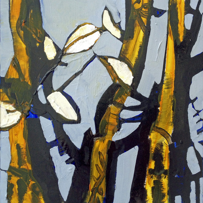 Blue III by Erin McGee Ferrell - Wrapped Canvas Painting, 51cm H x 51cm W