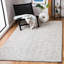 Tapis géométrique en laine et coton touffeté à la main Cave Spring-2075123030