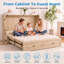 Armoire-lit ferme Farmhouse avec rangement et station de charge-1311171008