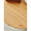 TABLE RONDE BLANC + BOIS