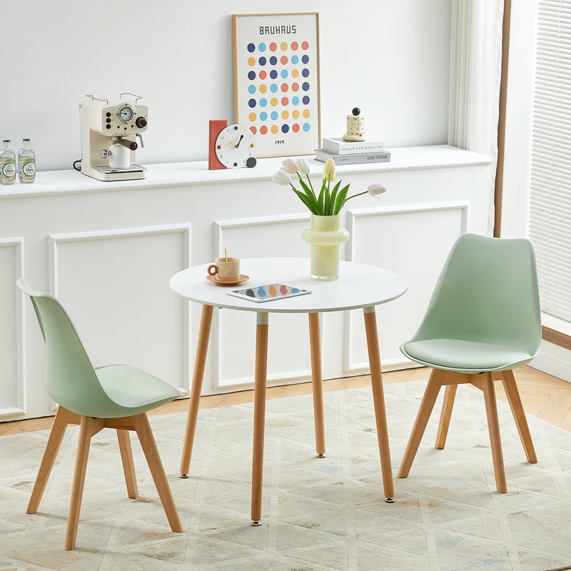 Nero Upholstered Dining Chair, Tea Green, 2