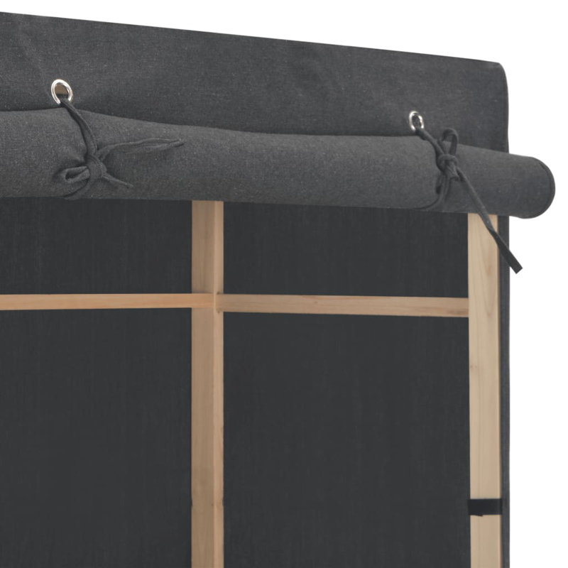 1 Door Wardrobe, Grey