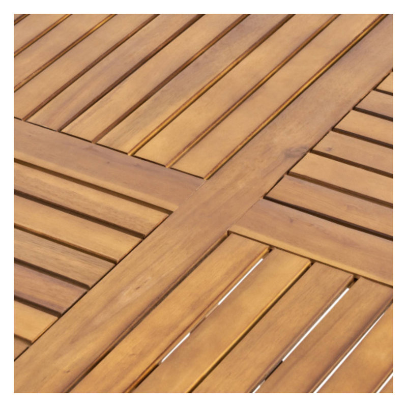 47" Hermosa Round Outdoor Dining Table, Yellow