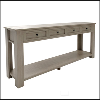 Console / canapé avec tiroirs de rangement et tablette inférieure pour le vestibule