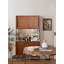 Armoire de rangement scandinave en bouleau rétro