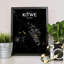 Kitwe City Map - No Frame Print-143328303