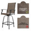 Tabouret de bar et de comptoir Allenna