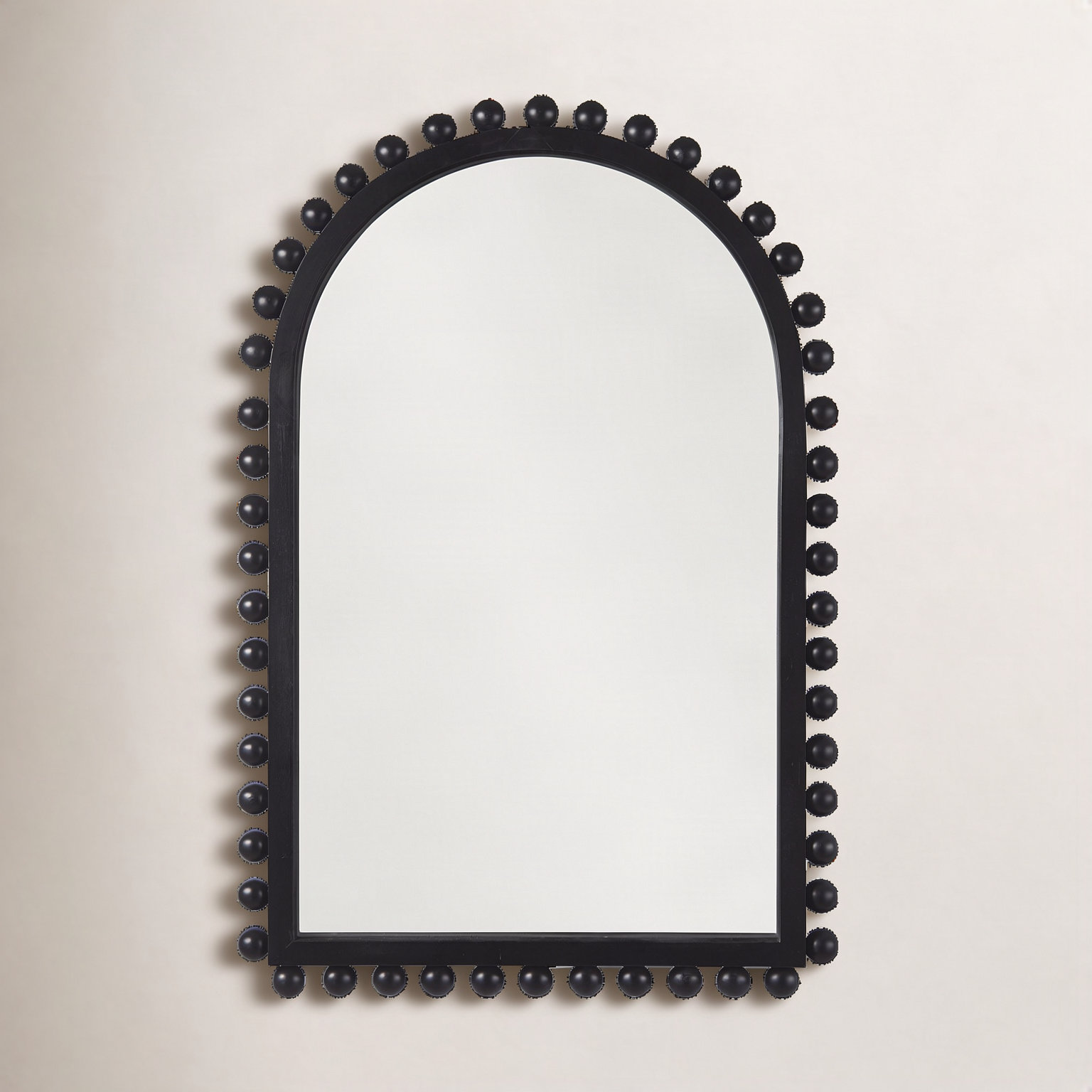 Waltham 23" Accent Mirror, Black