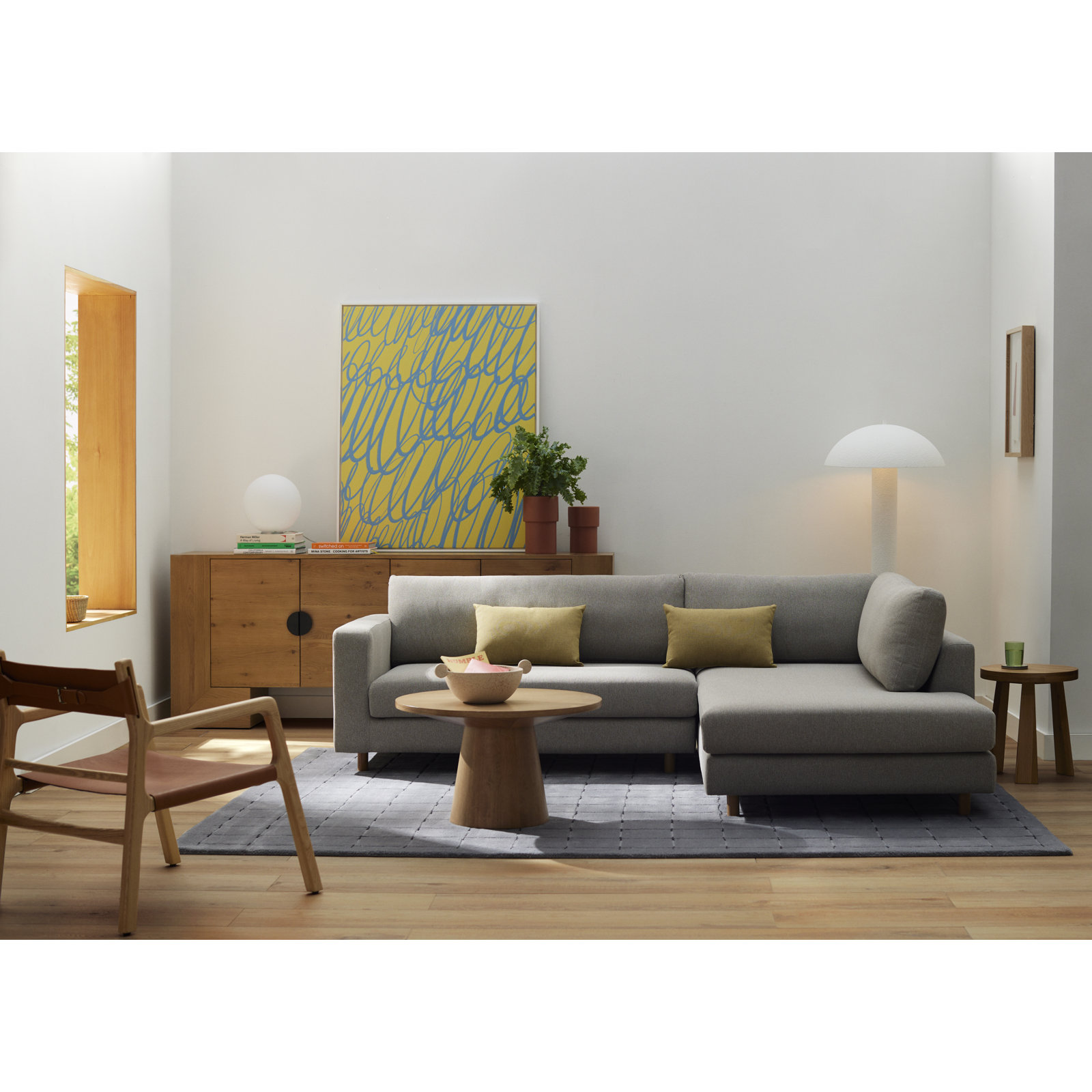 Sonora Upholstered Armchair, Green Genuine Leather