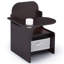 Chaise pour enfants avec bac de rangement Delta, MySize, chocolat noir Delta-49686097