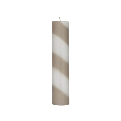 Candy Unscented Pillar Candle