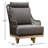 Posey Charcoal Swviel Chair W Olefin Fabric-1994735969