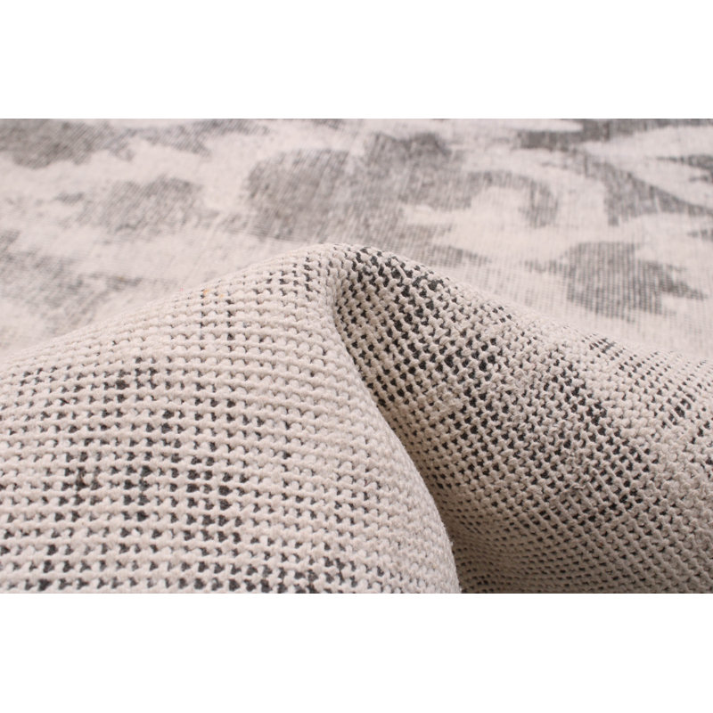Tapis ivoire à transition de couleur 9 po 6 po x 12 po 1 po