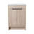 24" Freestanding Bathroom Vanity With 2 Soft-Close Cabinet Doors