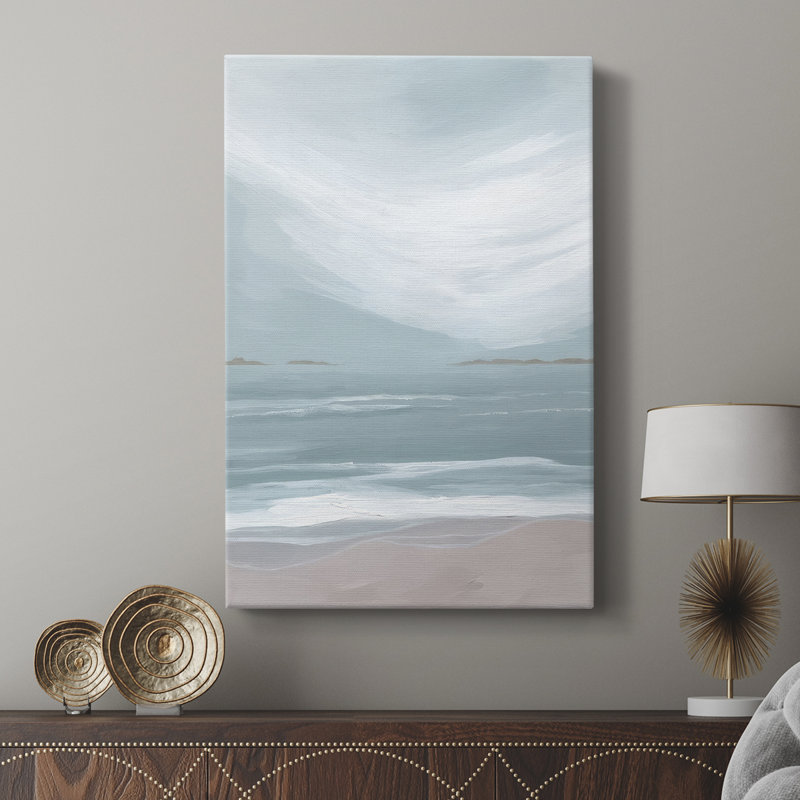 Aqua Soft Shores II - galerie Cavas sur mesure, H 36 po x l 24 po