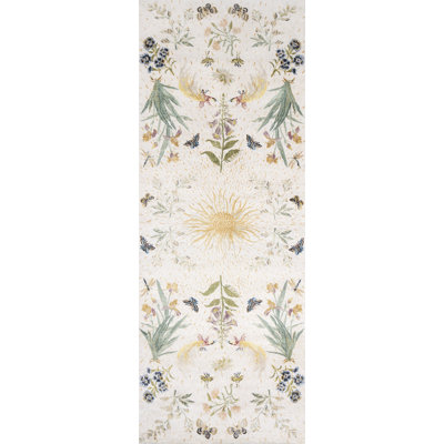 Classic Hand Knotted Floral Area Rug