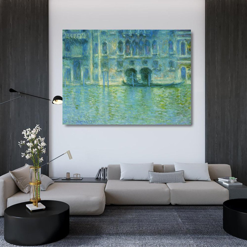 Palazzo da Mula - Venise, H 35 po x l 48 po