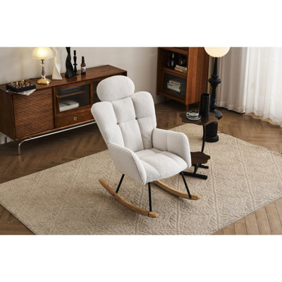 Chaise berçante avec dossier haut Yisroel