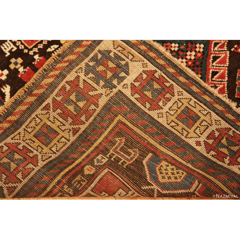 One-of-a-Kind Rectangle 4'8" X 6'3" Hand Knotted Area Rug
