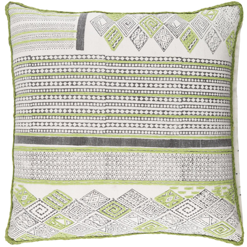 Housse de coussin Aba, H 22 po x l 22 po x P 5 po, Polyester