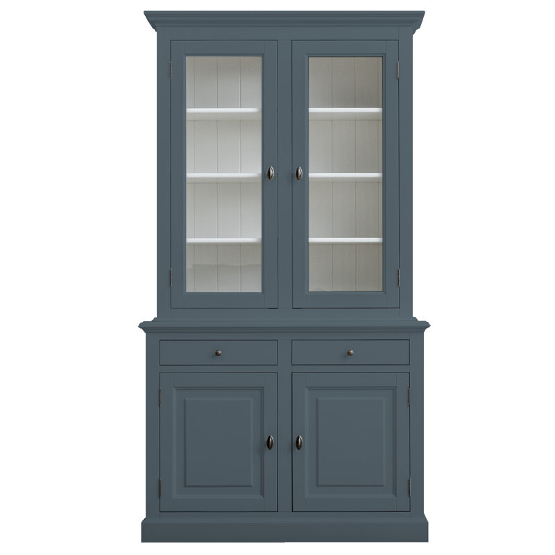 Ava-Kate Display Cabinet, Blue Grey