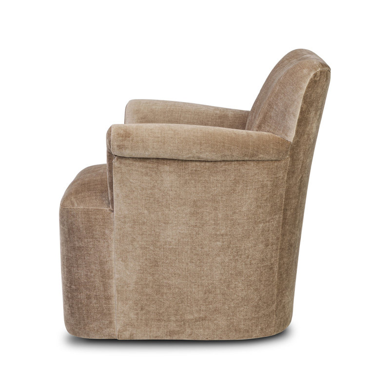 Camellia Swivel Chair, Altair Mushroom
