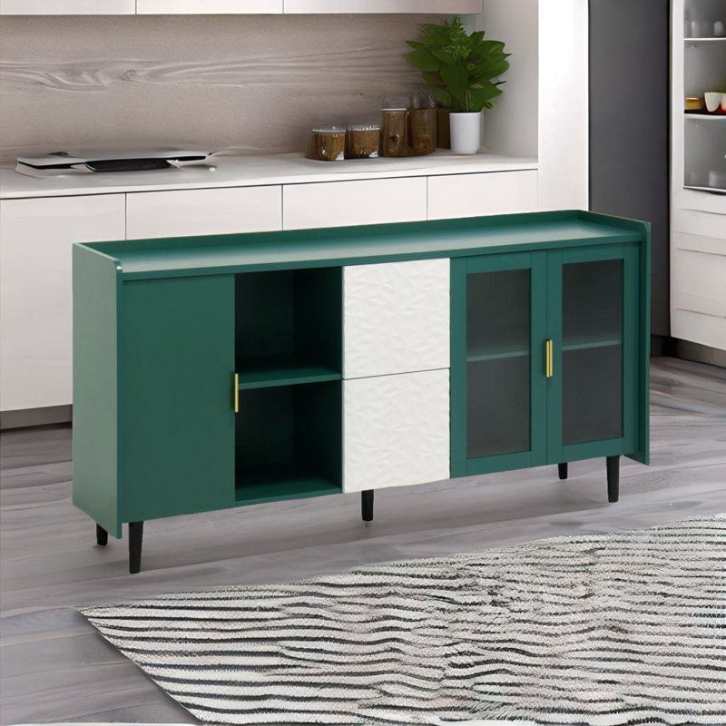 Buffet décoratif Dulce, Vert