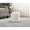 Repose-pieds cylindrique en tissu de chenille avec repose-pieds, repose-pieds, repose-pieds antidérapant, fauteuil à billes, repose-pieds 1 pièce