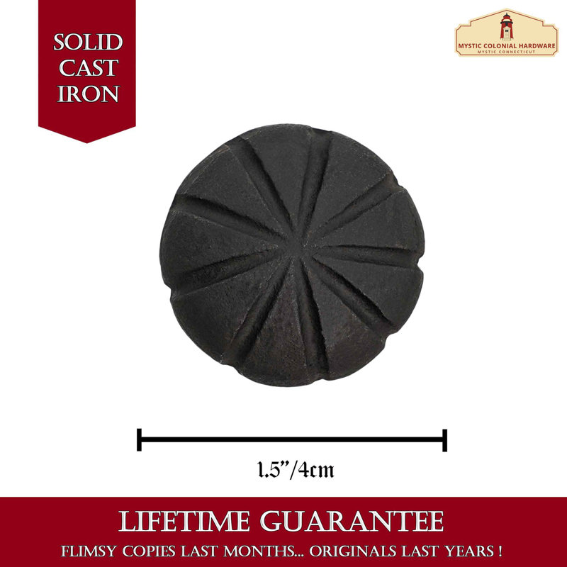 Oversized 1 9/16" Diameter Round Knob Multipack