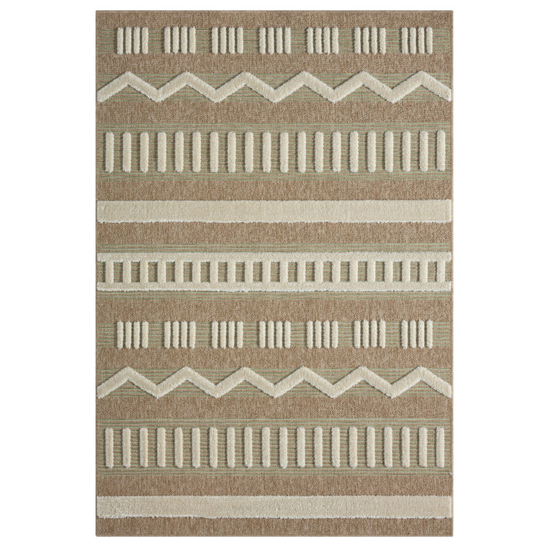 Krisslyn Moroccan Indoor Rug, Rectangle 5' x 8'3"