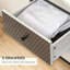 40 cm W Chest of 5 Drawers
