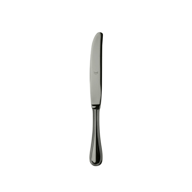 Perla 5 - Piece Stainless Steel Flatware Set - Service for 1, Black Gold