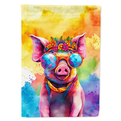Double Sided 40'' H x 28'' W Polyester Animal House Flag