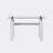 MDF Console Table, Tempered Glass Top, Modern Foyer Area Table-97814282