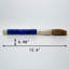 Lily's Living 15" Purple Blue Cylindrical Jade Calligraphy Brush
