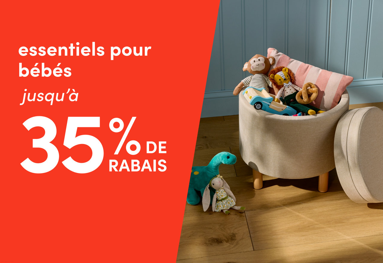 essentiels pour bébés en solde