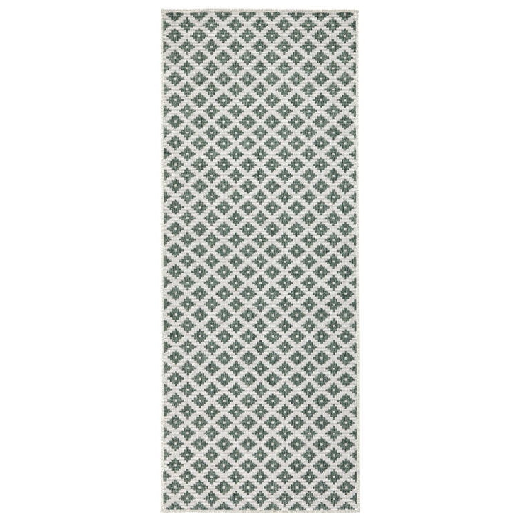 Nizza Flatweave Green Rug